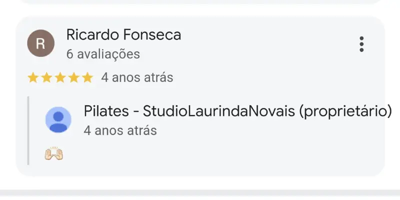 Avaliação Google 12