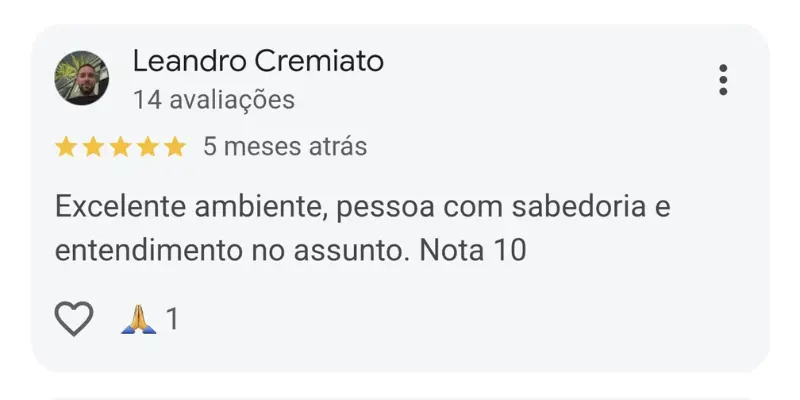 Avaliação Google 03