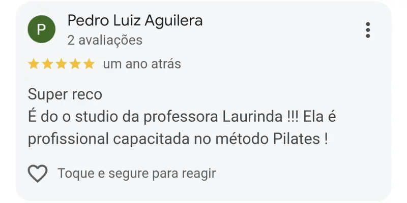 Avaliação Google 05